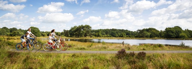 Gezin fietst langs meer.jpeg