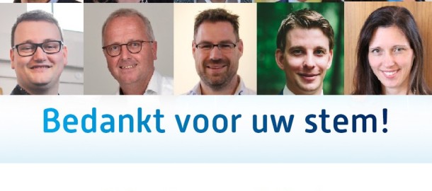 Bedankt voor uw stem Emmen